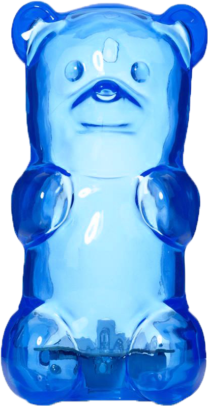 Blue Is An Intellectual Colour That Recedes Into The - Blue Gummy Bear Light (1000x1000), Png Download