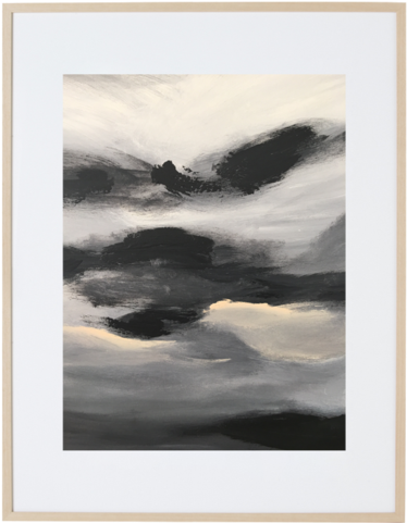 Black Night 1v - Picture Frame (480x480), Png Download