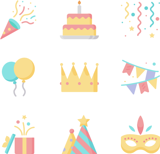 308052-birthday - Vector Graphics (600x564), Png Download