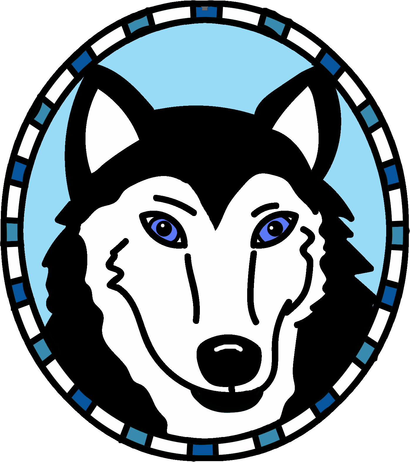 Husky Clipart Real - Iditarod Clip Art (1395x1572), Png Download