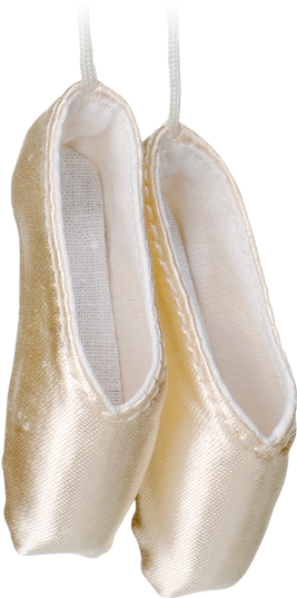 0523 Souvenir Mini Pointe Shoe - Pointe Shoe (450x540), Png Download