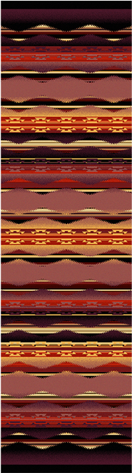 Mystical Night Sky - American Dakota Johnny D Mystical Night Sky Area Rug (600x674), Png Download