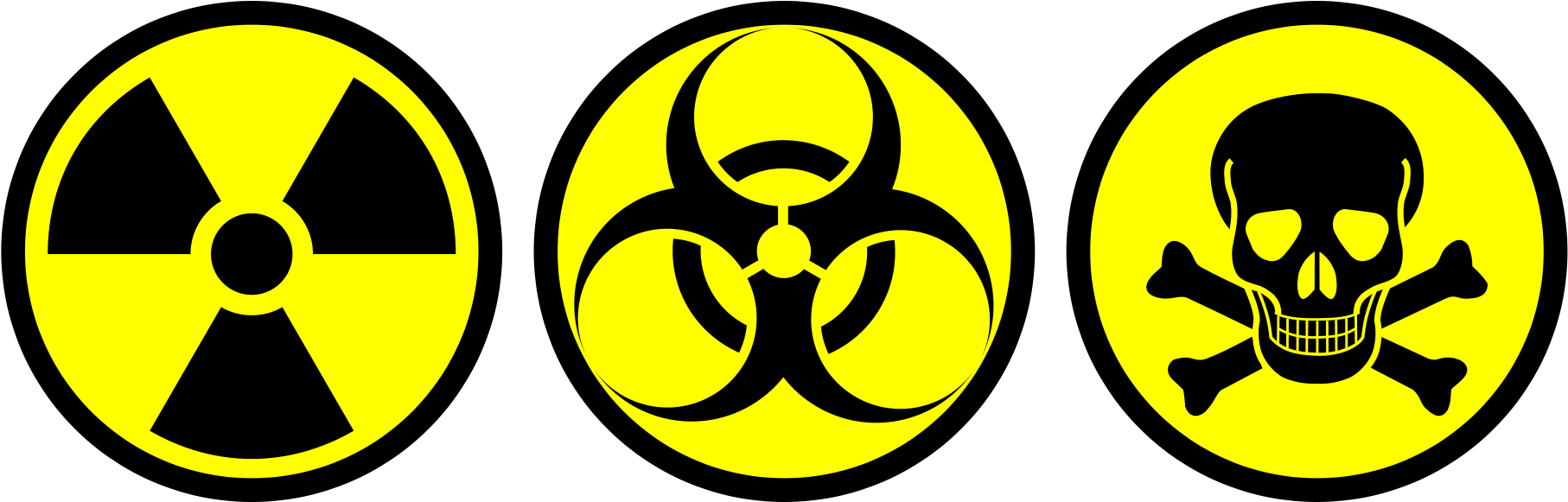 Bottle Of Poison Isolated On White Background Royalty - Chemical Weapon Logo Png (640x239), Png Download