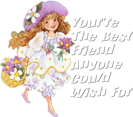 You're The Best Friend Anyone Could Wish For - Best Friend (450x400), Png Download