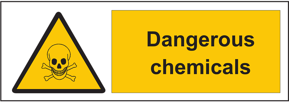 Coshh Symbols & Signs - Dangerous Chemicals Clipart (960x480), Png Download