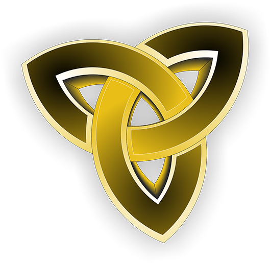 The Triquetra, Or Trinity Knot, Is One Of The Most - Symbol (600x575), Png Download