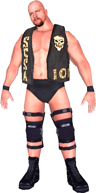 Stone Cold Steve Austin Over Falcon, From The Game - Wwe Shut Your Mouth Mod (361x645), Png Download