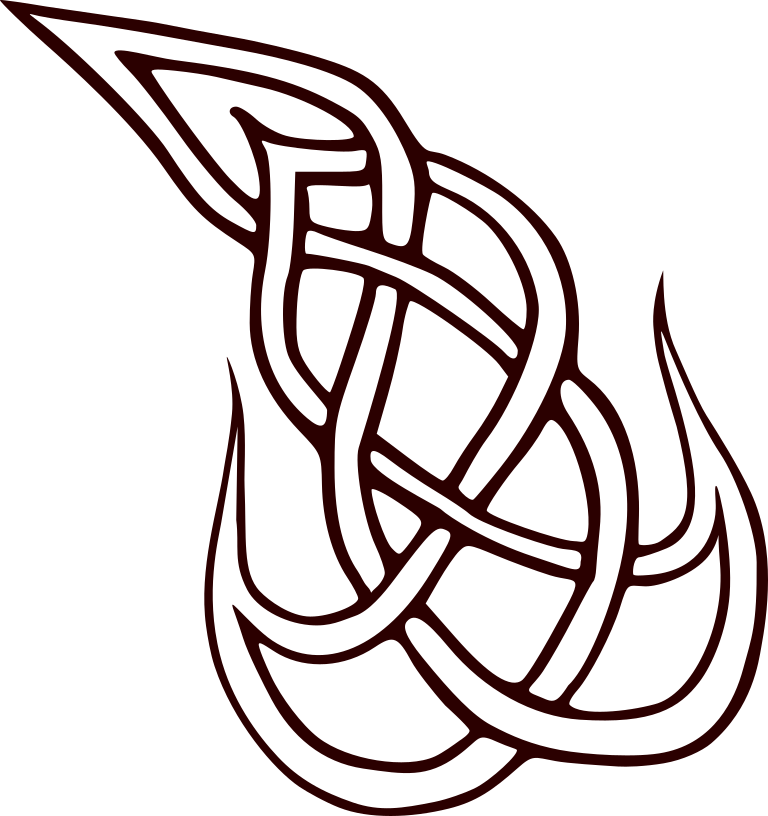 Celtic Knot - Celtic Drawings (768x816), Png Download