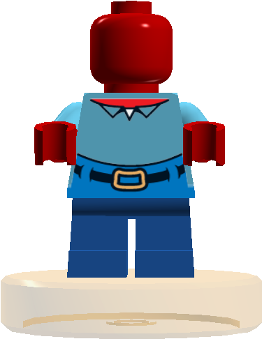 Krabs - Lego (1360x709), Png Download