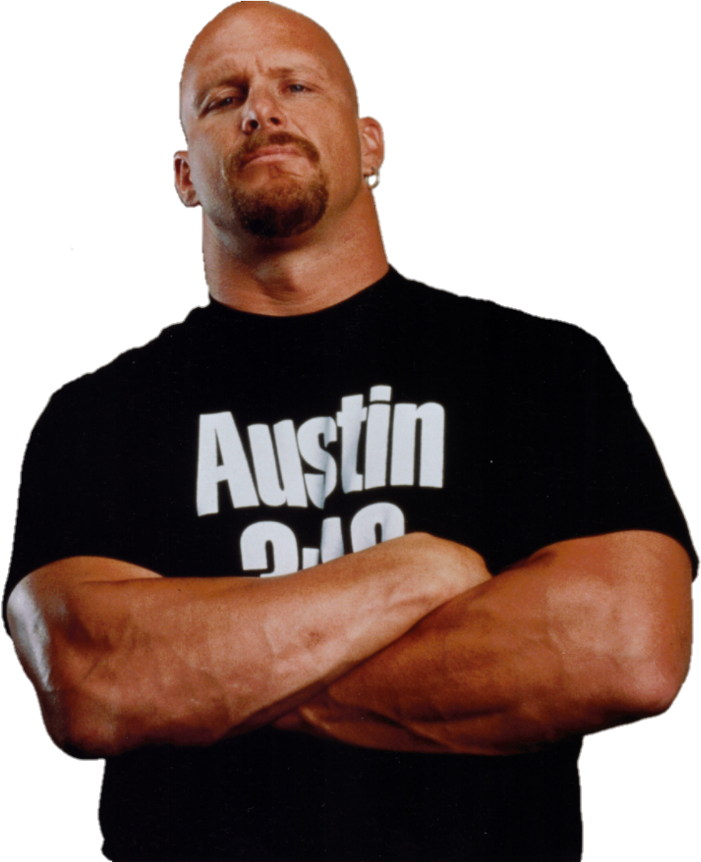 Download Next Image - Steve Austin Autographed Wrestling 8x10 (1024x1222), Png Download
