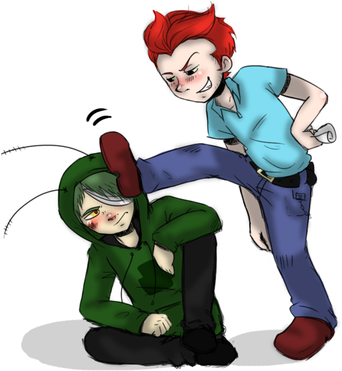 Mr Krabs And Plankton - Mr Krabs X Plankton Human (1024x768), Png Download