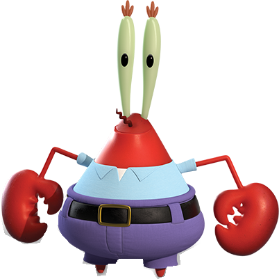 Mr Krabs Spongebob Movie - Spongebob Sponge Out Of Water Mr Krabs (402x401), Png Download