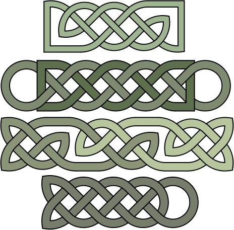 Free Vintage Deer Clipart Illustration - Viking Pattern Png (464x457), Png Download