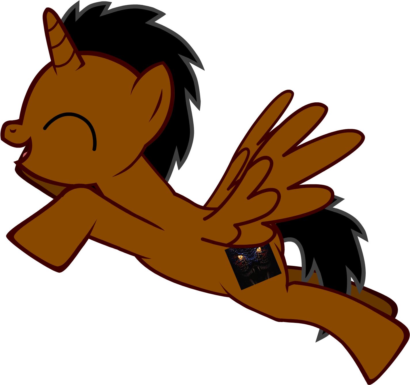 My Best Friend Flying - Cartoon (1468x1372), Png Download