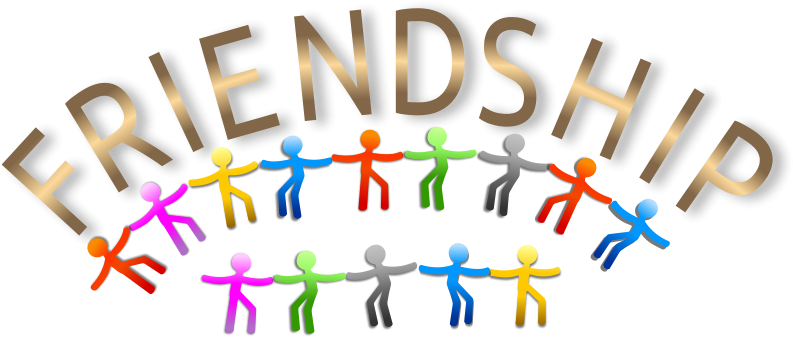 Relating With God As Our Best Friend - Friends Clipart (800x342), Png Download