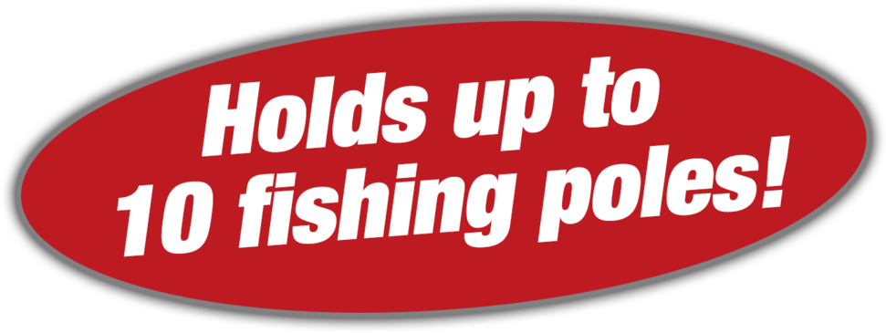 Holds10fishingrods - Machines Live Longer With Calgon (1000x401), Png Download