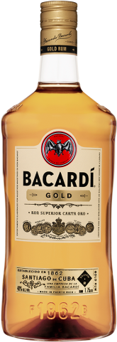 Bacardi - Bacardi Gold Rum (300x480), Png Download