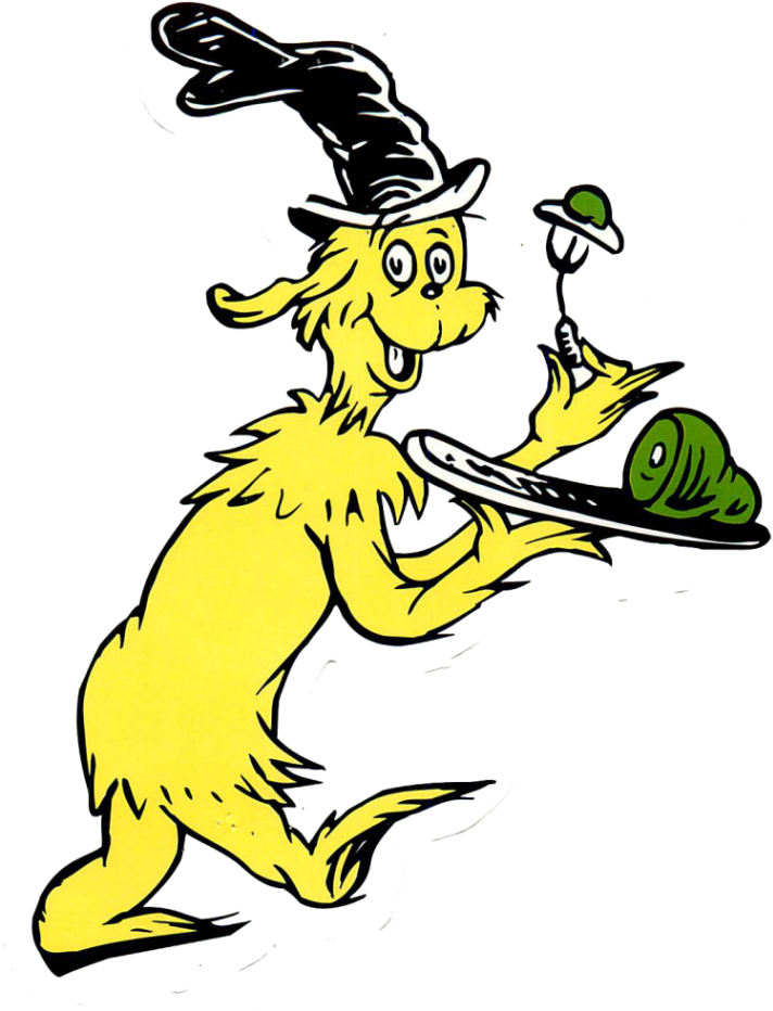 Green Eggs And Ham Clipart - Sam I Am Green Eggs And Ham Png (830x974), Png Download