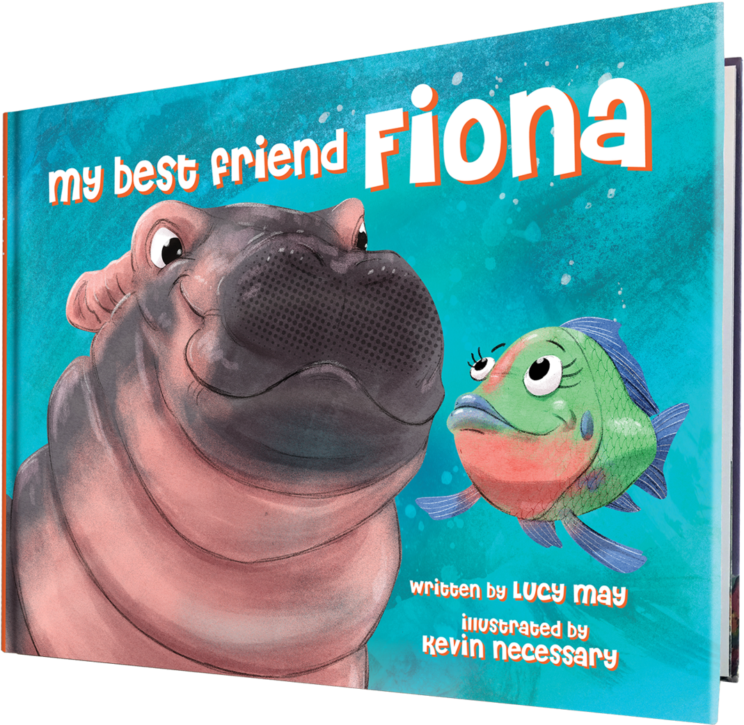 Fiona The Hippo Book (1200x1112), Png Download