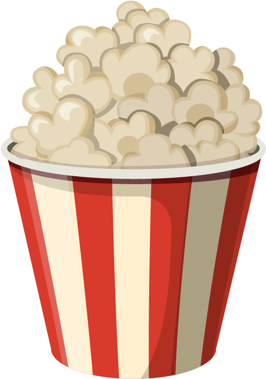 Popcorn Bucket Cinema A Of Transprent Png - Popcorn Drawing (1215x976), Png Download