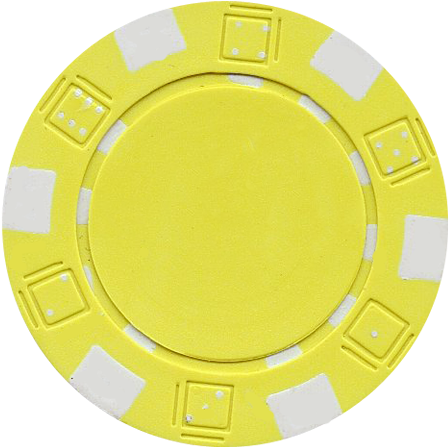 Clay Composite Dice Poker Chips 50 - Circle (464x463), Png Download