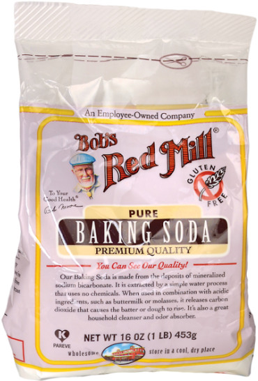 Bob's Red Mill Baking Soda 453g - One 16 Oz Bob's Red Mill Baking Soda (600x600), Png Download