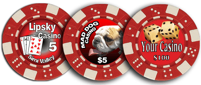 Custom Poker Chips - Logo Chips Poker Png (667x404), Png Download