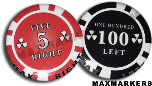 Poker Chip X-ray Markers - X-ray Marker (535x339), Png Download