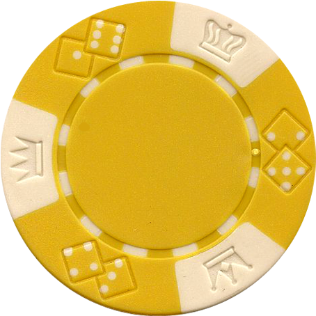 Clay Composite Triple Crown Poker Chips 50 - Circle (464x461), Png Download