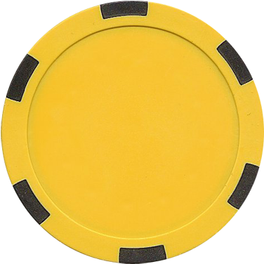 Falling Poker Chips Png Download - Yellow Poker Chip Png (400x400), Png Download