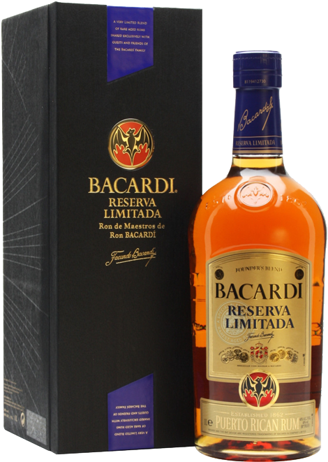 Bacardi Reserva Limitada Rum Gift Box - Bacardi Gran Reserva Limitada (580x696), Png Download