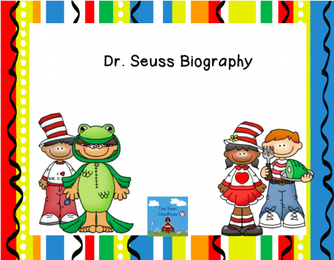 Seuss Mini-book Biography - Educents Inc. (475x475), Png Download