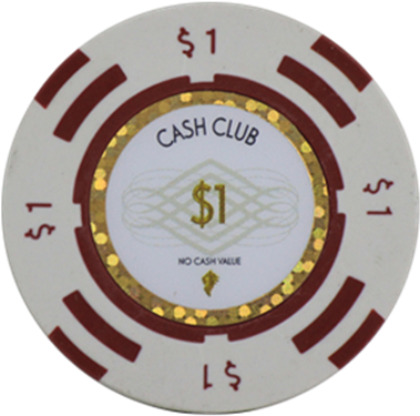 Picture Of 12790 Poker Chip "cash Club" 14gr Value - Cash Club Poker Chips Set 14gr 300pcs (400x399), Png Download