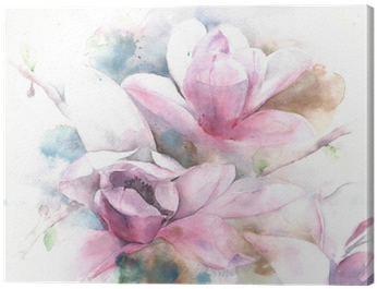 Magnolia Flower Tree Tulip Magnolia Watercolor Painting - Magnolia Grafika (400x400), Png Download