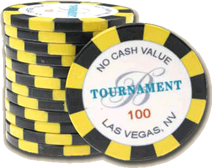 B2006 Tournament Ceramic Poker Chip - Poker Chips (450x450), Png Download