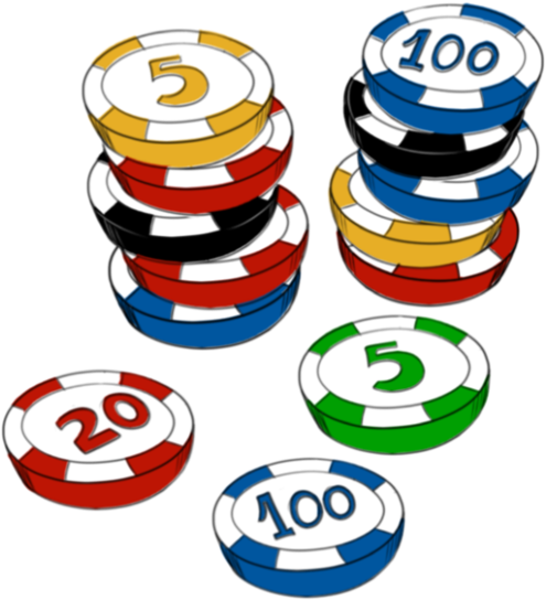 Casino Chips Clipart Png (546x596), Png Download