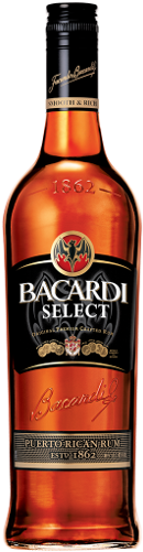 Bacardi-black - Bacardi Superior Rum - 1 L Bottle (400x500), Png Download