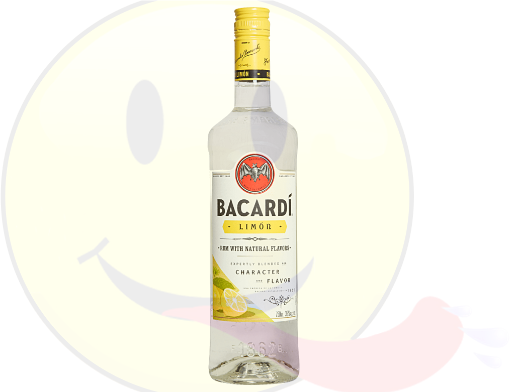 Bacardi Limon Rum (1040x780), Png Download