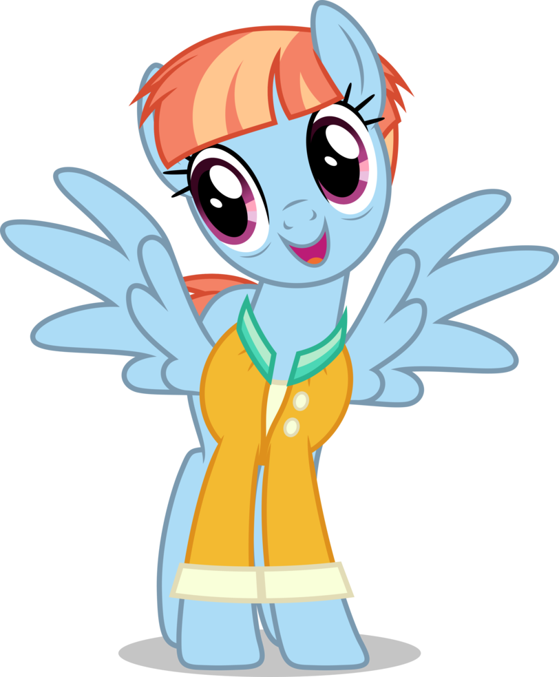 Windy Whistles - Windy Whistles And Rainbow Dash (812x983), Png Download