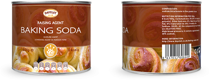 Dayelet Baking Soda (719x292), Png Download