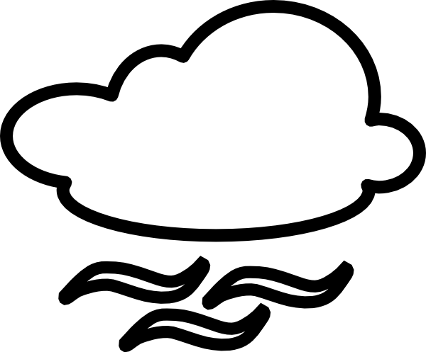 Breeze Clipart Windy Weather - Fog Clip Art (600x497), Png Download