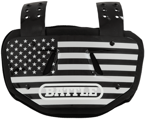 Image - Football Back Plate Chrome (500x500), Png Download