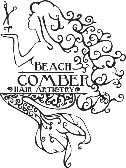 Beachcomber Hair Artistry - Logo (425x565), Png Download
