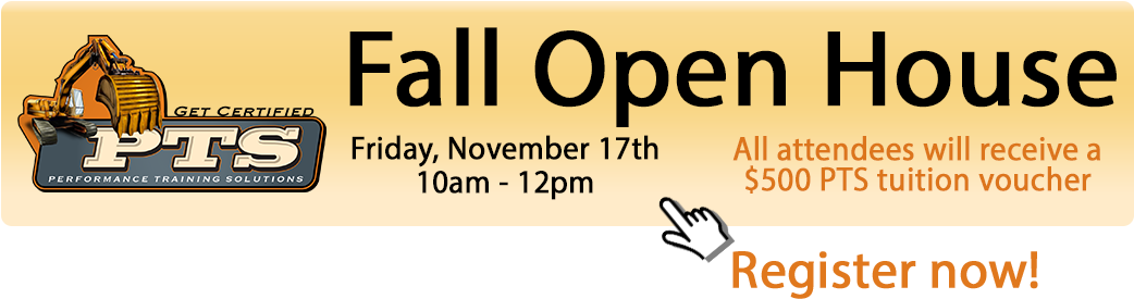 Pts Open House - Heavy Equipment (1078x310), Png Download