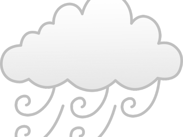 Windy Weather Cliparts - Windy Weather Clipart Png (640x480), Png Download