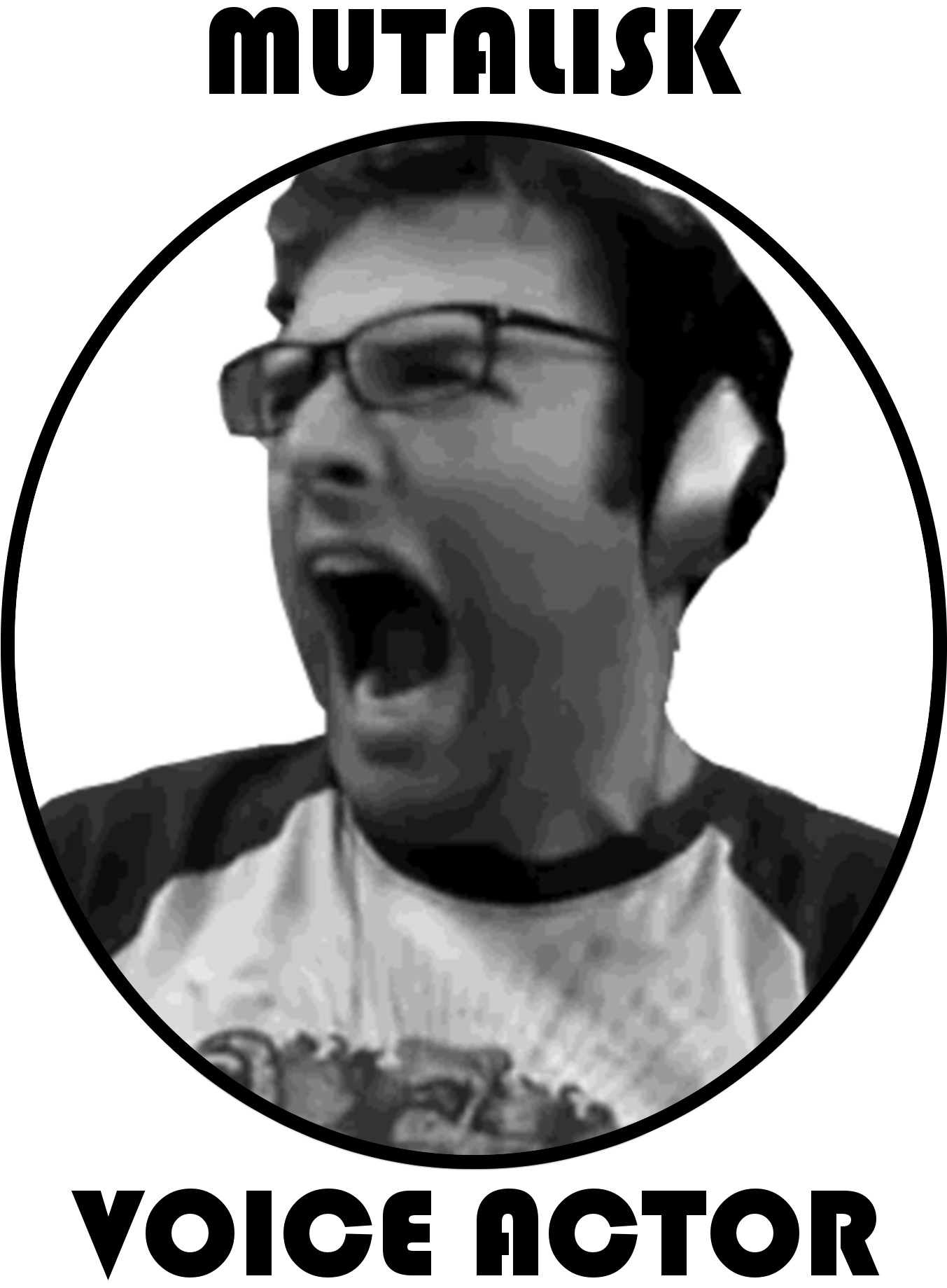 Mutausk Voice Actor Face Facial Expression Eyewear - Day9 Meme (2100x2100), Png Download