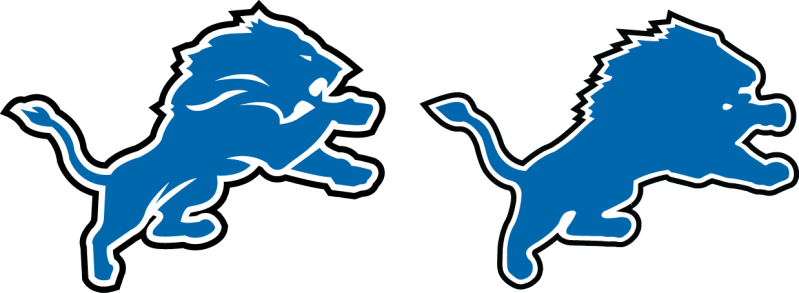 New Detroit Lions Logo 5 By Steve - Detroit Lions New (799x293), Png Download