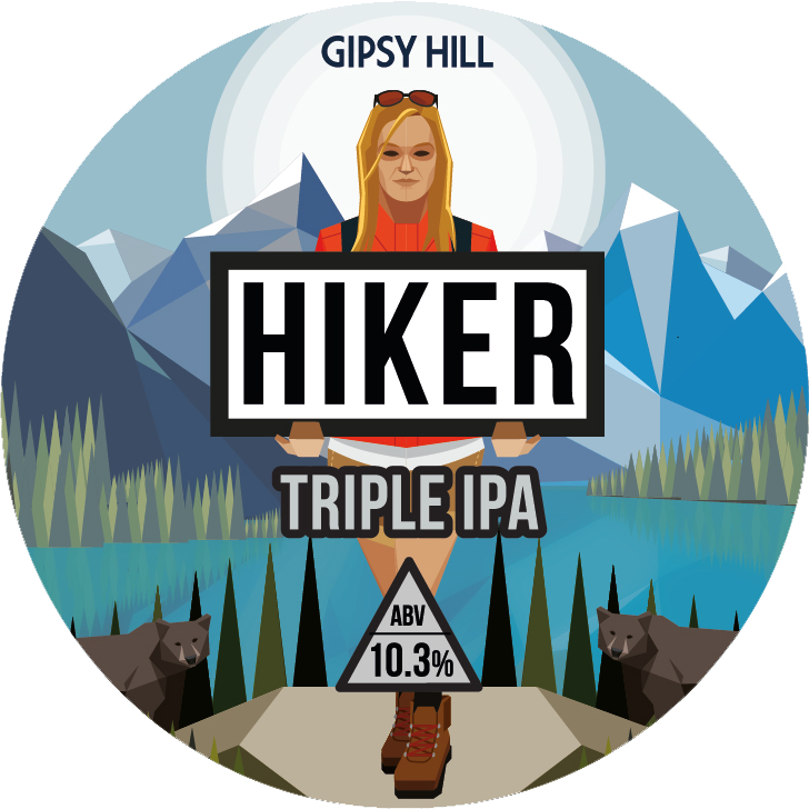 Hiker - Gipsy Hill (728x728), Png Download