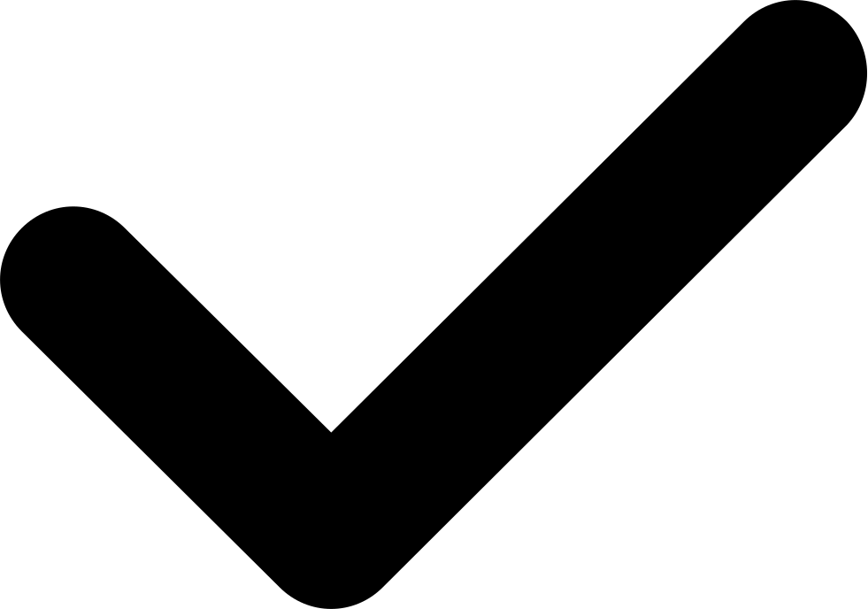 A Successful Tender Pigeon Comments - Tick Svg (981x688), Png Download