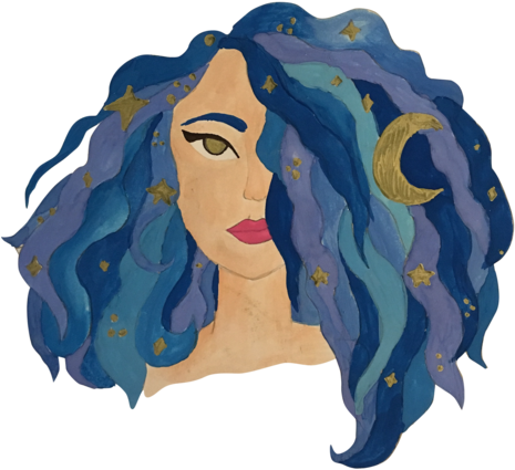 Lady Of The Stars (480x480), Png Download